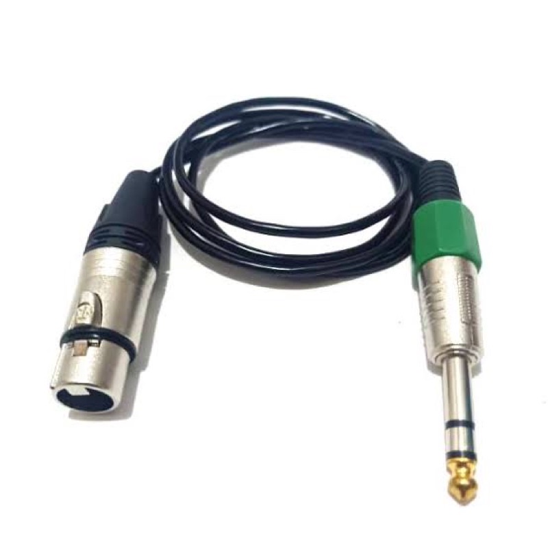 kabel head canare 1 meter akai bma to bma betina stereo