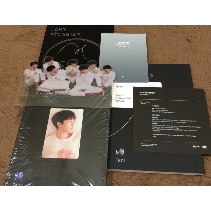 [Fullset] Album unsealed BTS Tear ( ver U )
