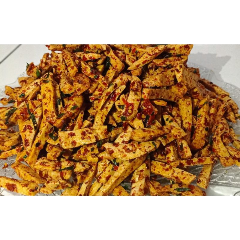 

Basreng Pedas Baso Goreng Pedas Daun Jeruk Isi 110gr