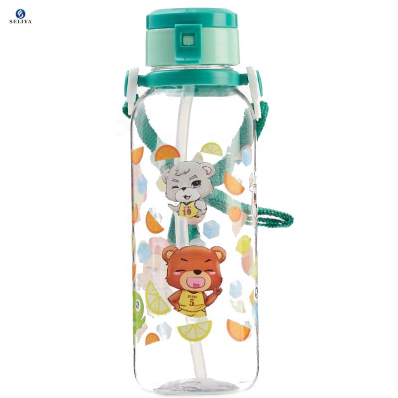 Botol Minum Anak Lucu Water Bottle 480 ml - Botol Minum Anak 2175-1