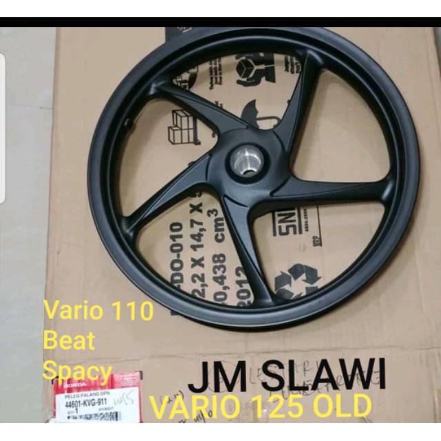 Velg Racing Depan Beat Spacy Vario 110 Vario 125 Old Ori Honda AHM
