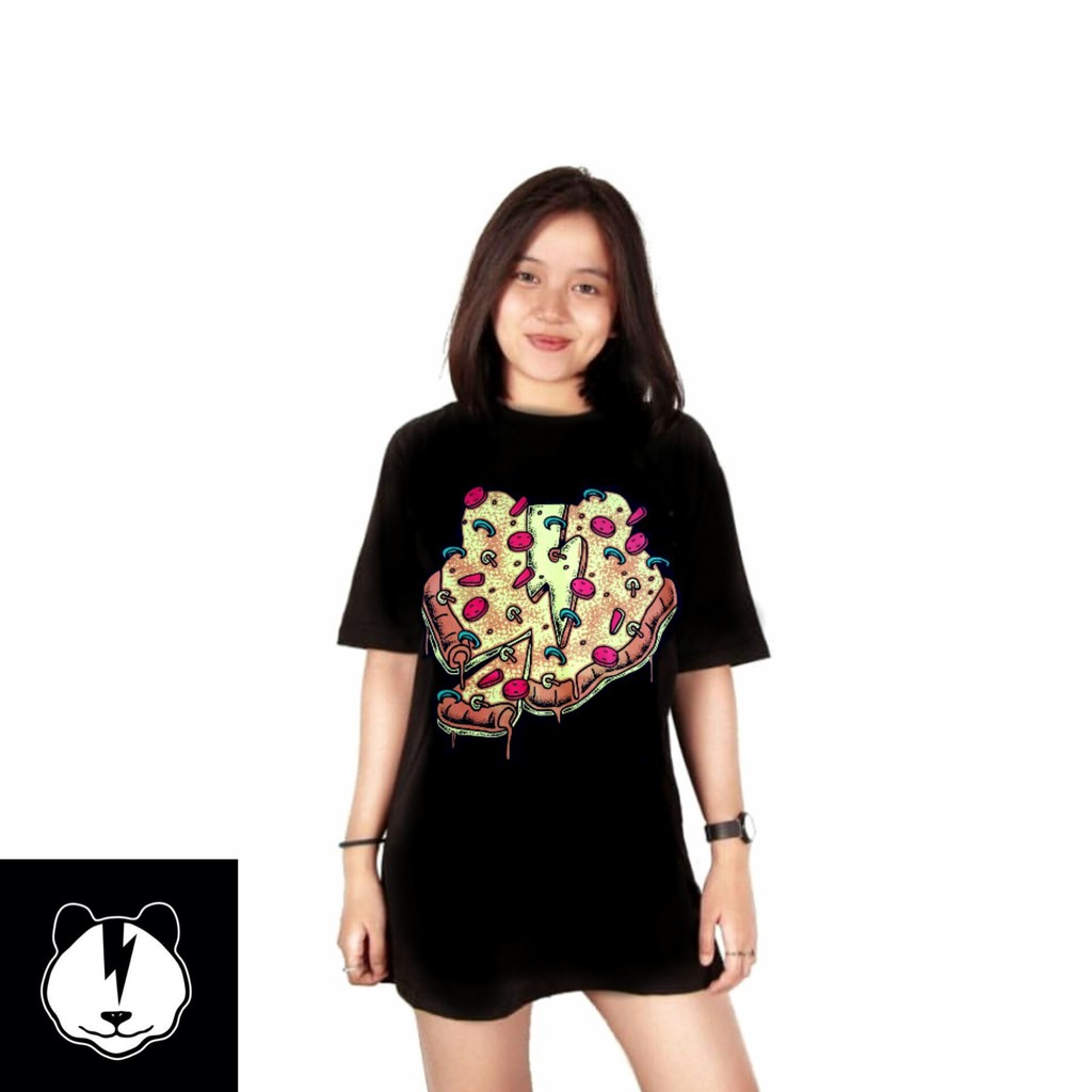  KAOS  CEWEK ELECTRIC PANDA KAOS  WANITA BAJU  DISTRO  