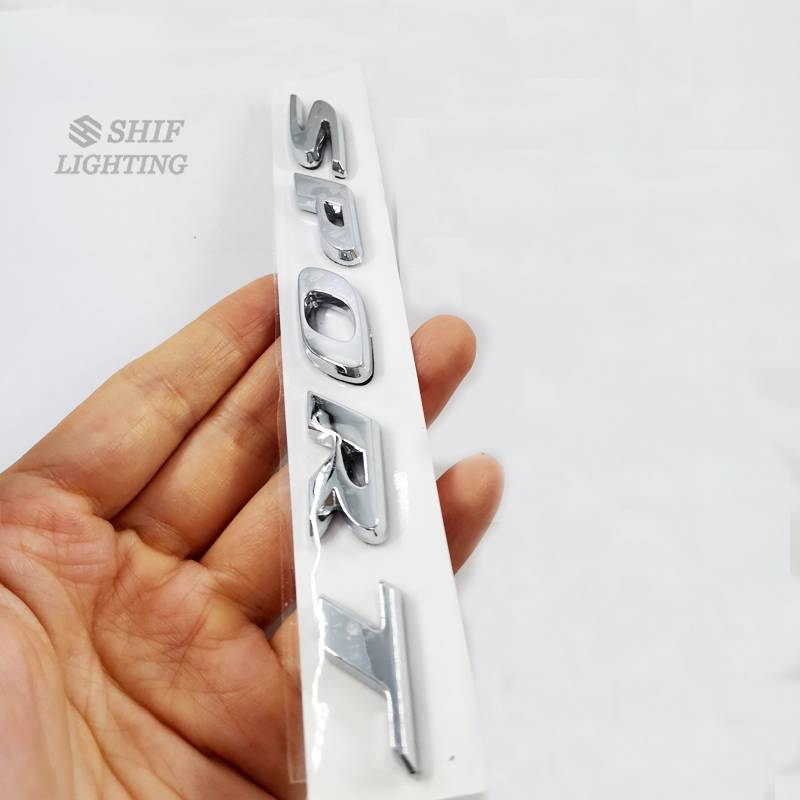 1pc Stiker Emblem Tulisan Sport Bahan Abs Untuk Dekorasi Bagasi Belakang Mobil Honda Jazz Fit