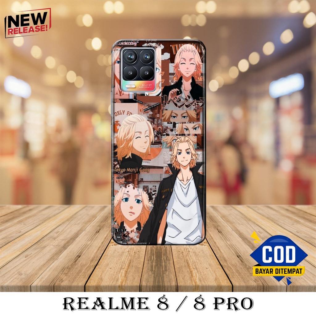 CASE Realme 8/ 8 Pro - [DM124] - "Mikey Tokyo Revengers" - HARDCASE 3D FULLPRINT DOFF - CASE HP - BU