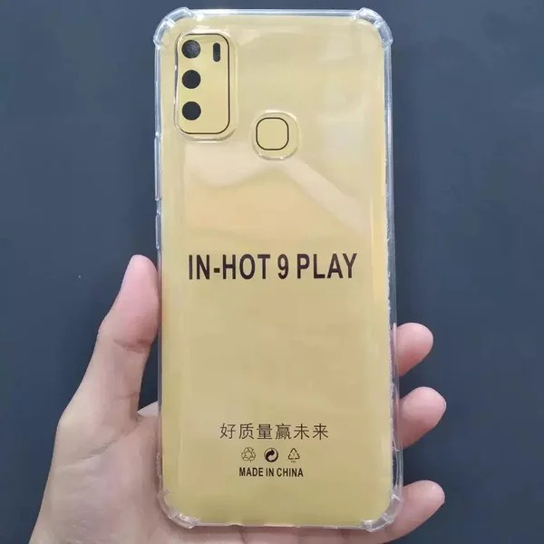 Anti Crack Infinix Hot 9 Play 6.82 Inchi Soft Case Anti Shock Jelly Tahan Benturan