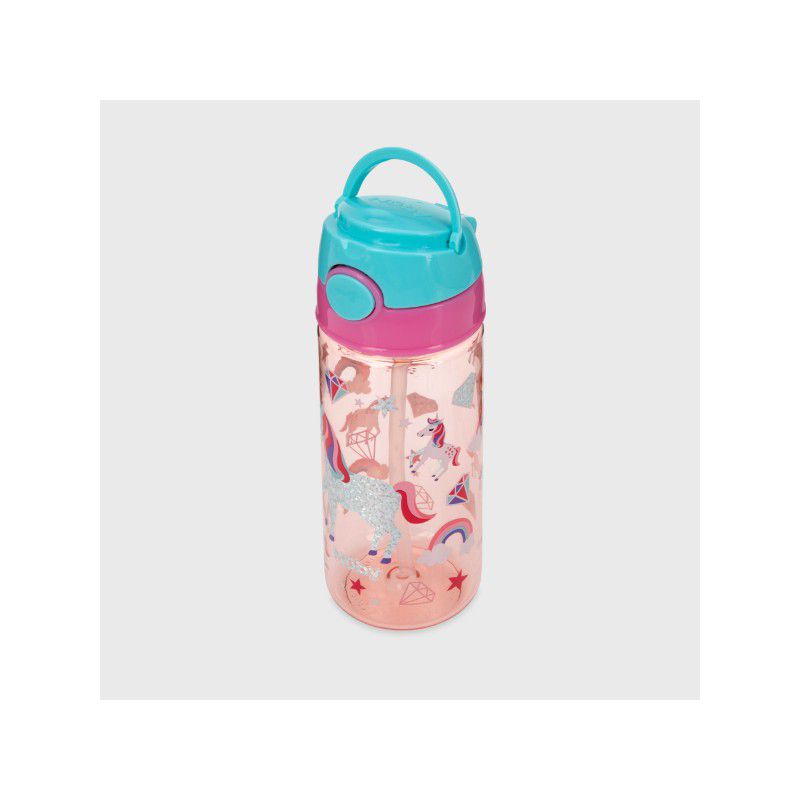 Nuby Tritan Flip It Glitter Bottle 540ml (Botol Minum Anak)