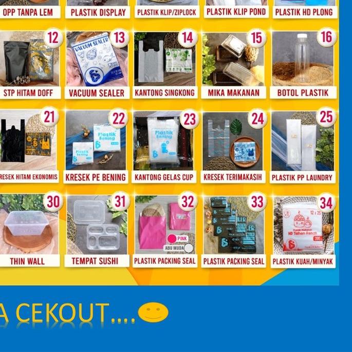 

☇ PLASTIK OPP 35 X 40 CM 20 MIC 100LBR / PLASTIK BENING KEMASAN BUNGKUS BAJU GAMIS LEBARAN GARMENT ♨