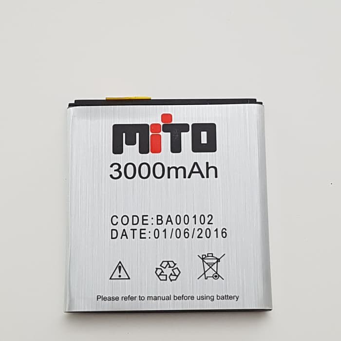 Battery Batre Batu Baterai Mito A660 Fantasy Lite BA-00102 BA00102