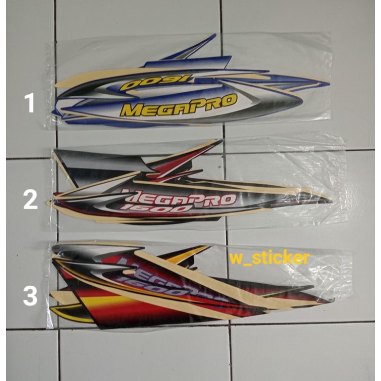 Striping Honda Megapro 2005