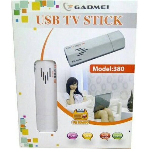 GADMEI USB STICK 380 | TV TUNER BUAT LAPTOP