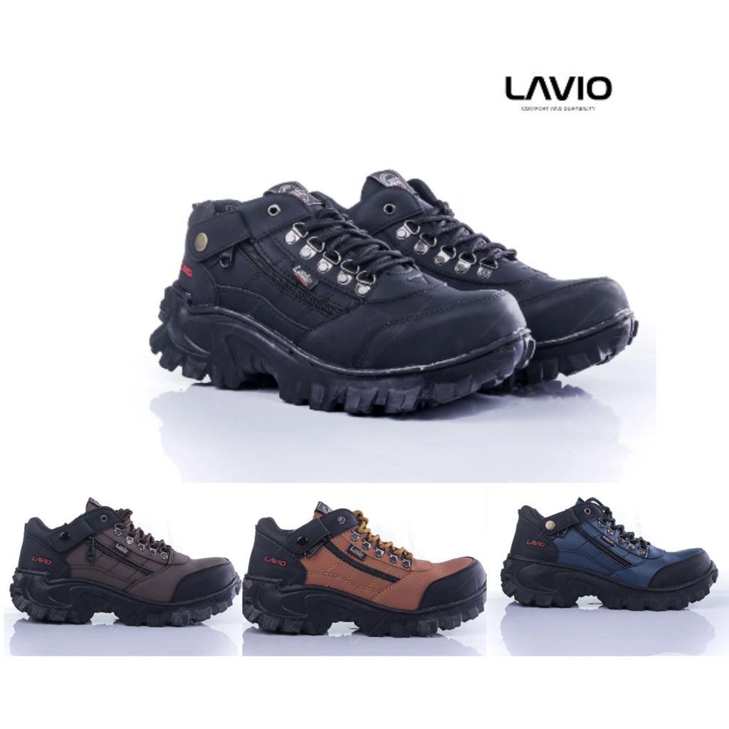 Lavio E95 - Sepatu Boots Safety Pria