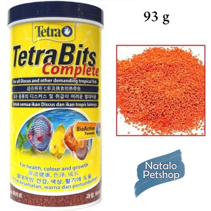 Tetrabits / Tetra Bits Complete 93Gr / Makanan Ikan Hias