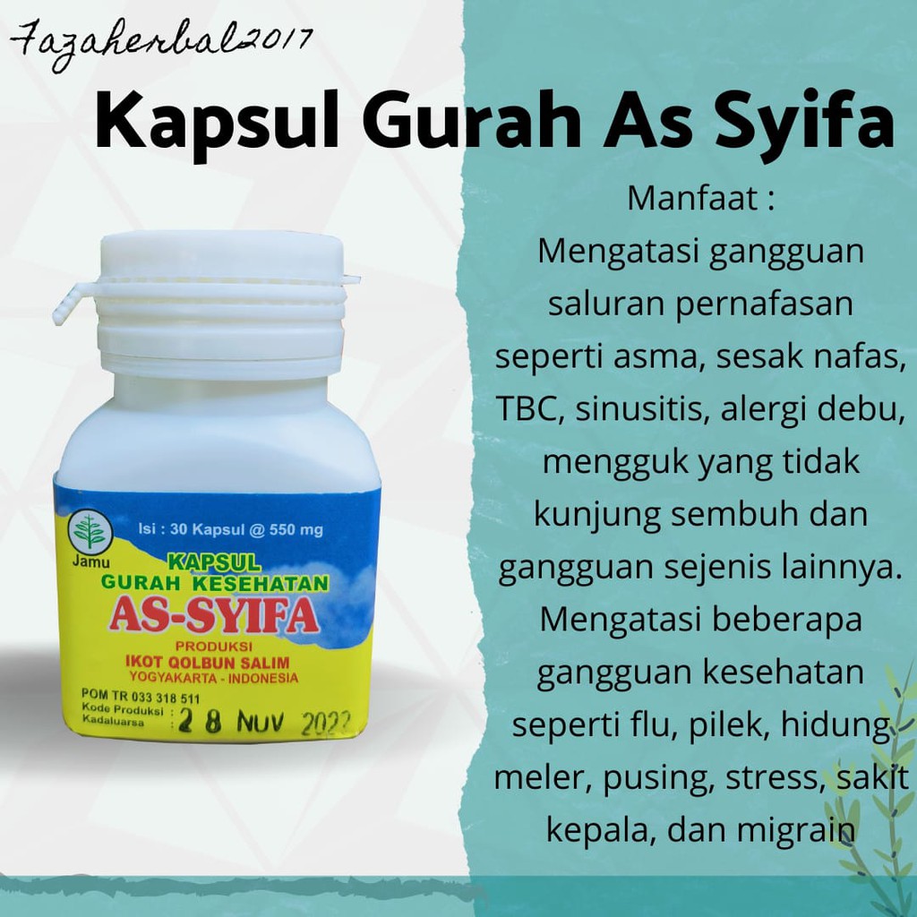 Kapsul Gurah Assyifa