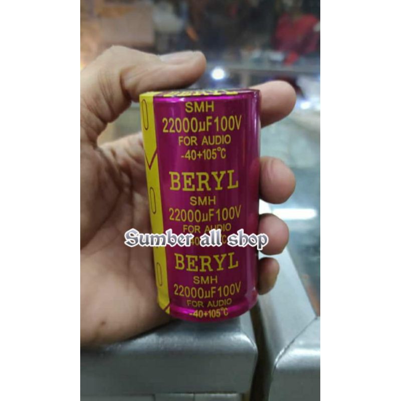 elco capasitor 22000uf 100v original