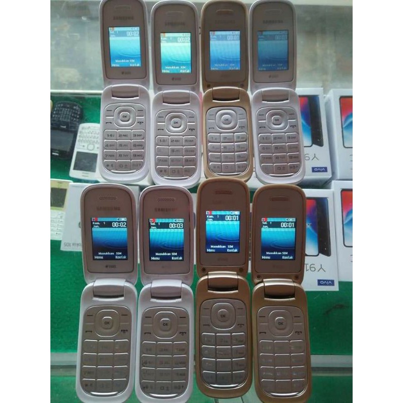 SAMSUNG LIPAT 1272 100000% ORI DUAL SIM SECOND MULUS