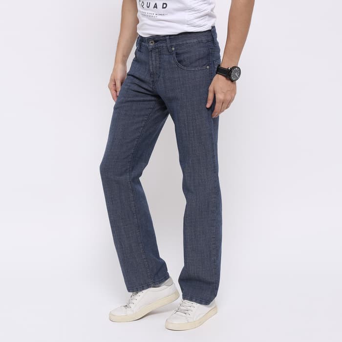 NEW ORIGINAL Edwin Celana Jeans EDW-115-06 Aston Regular Fit Pria Panjang Biru 007