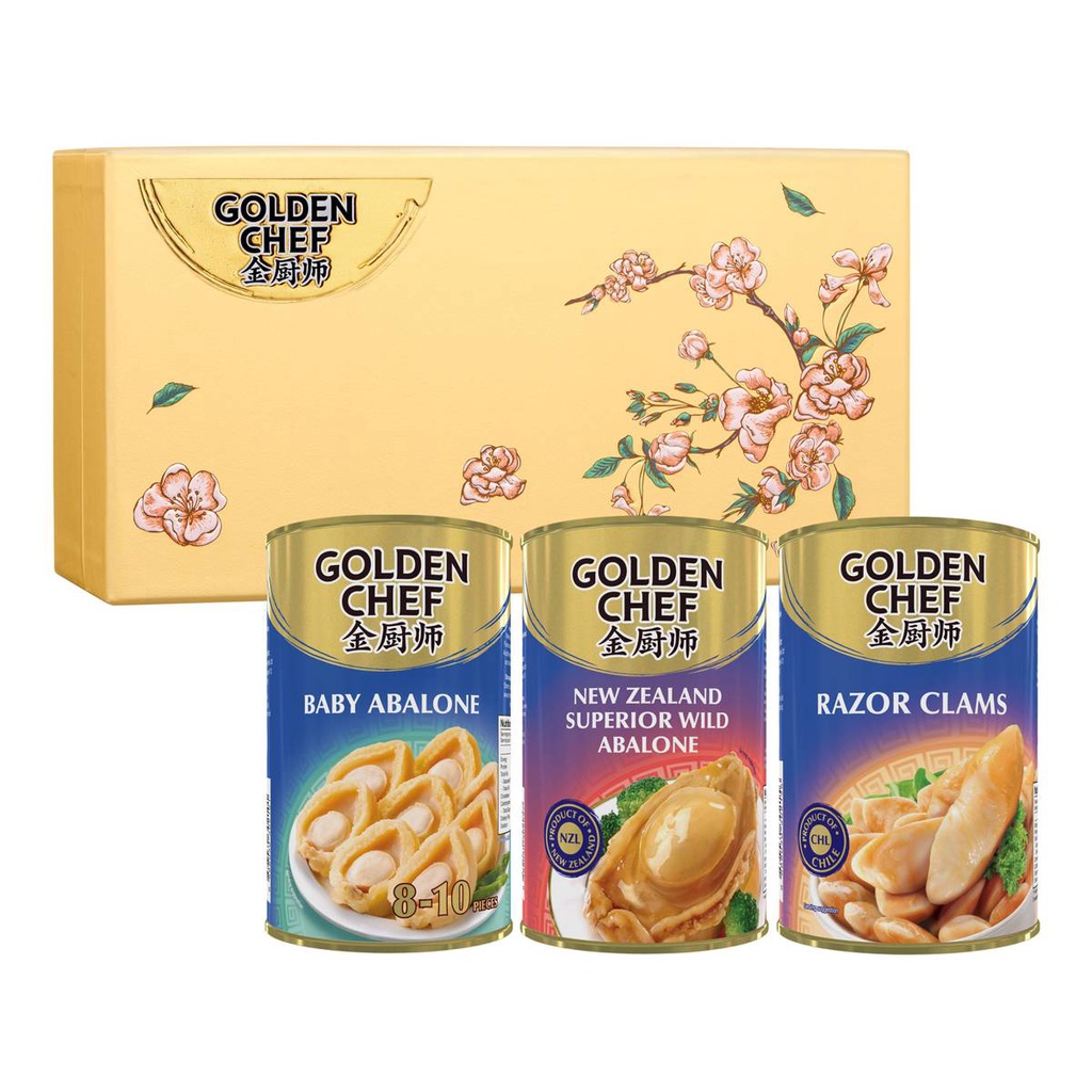 

Golden Chef Abalone Gift Set - Joyous