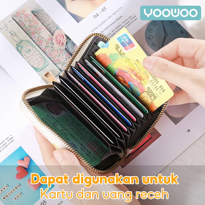 YooWoo Dompet kartu kecil/multi cardholder/dompet lucu-2