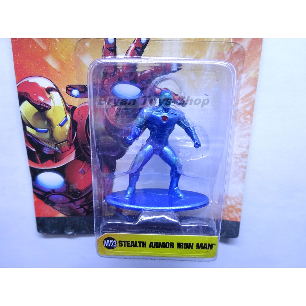 Jada Nano Metalfigs Marvel Avengers Stealth Armor Iron Man