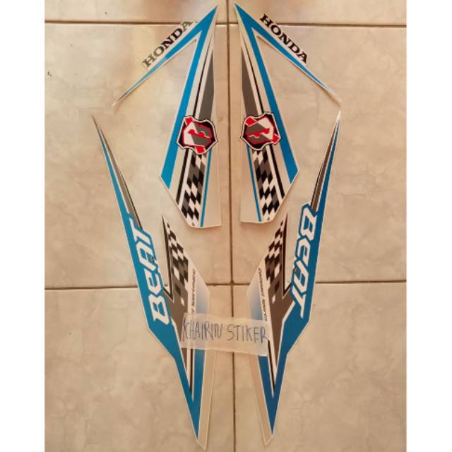 Striping beat 2019 putih original