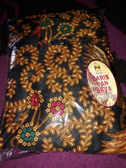 Long Dress Batik Gamis Batika Nadine Manggar Kobis Kupu Padi Ulir Manis Gendis Sekar