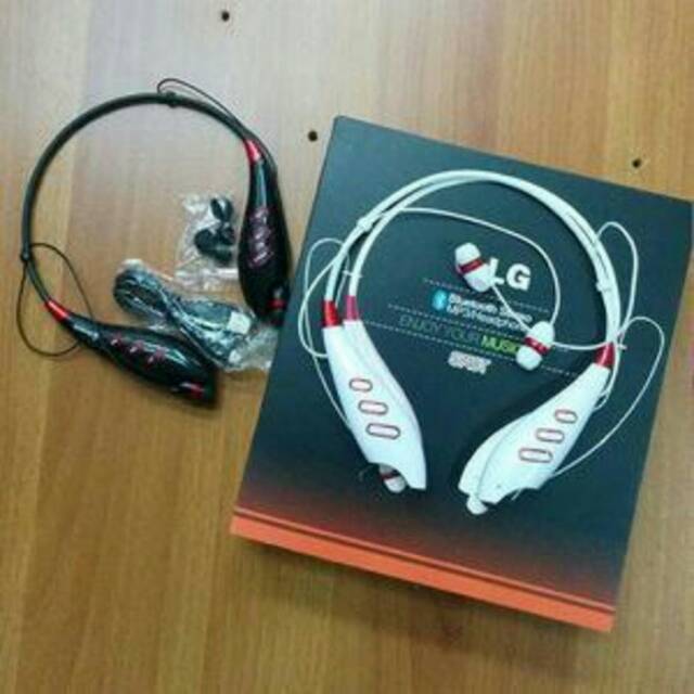 Headset Bluethoot Sporty LG Tone Hbs 740 + SLOT MEMORY