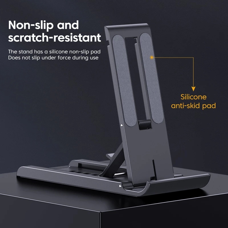 1pc Stand Holder Hp Universal Portable Bisa Dilipat / Disesuaikan