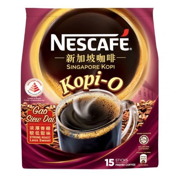 

(BISA COD) Nescafe Instant Singapore Kopi - Kopi-O (Gao Siew Dai)