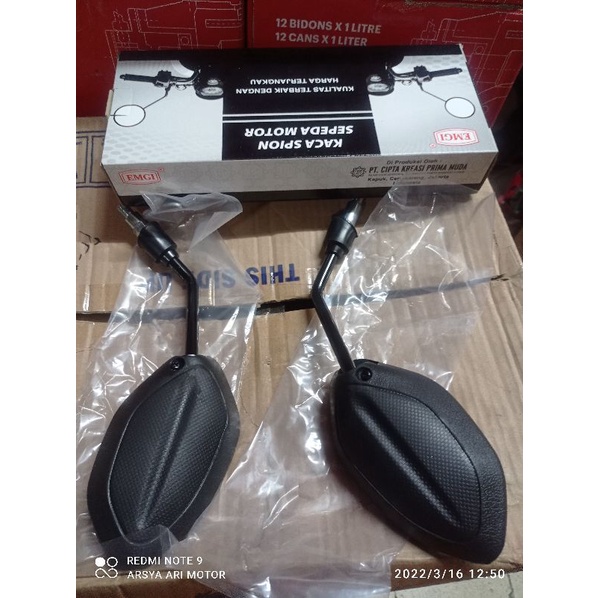 SPION KANAN KIRI VARIO 125/VARIO 150  LAMA EMGI