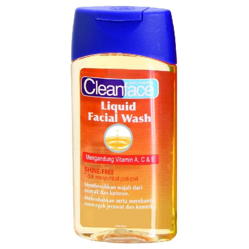 CLEAN FACE LIQUID FACIAL WASH