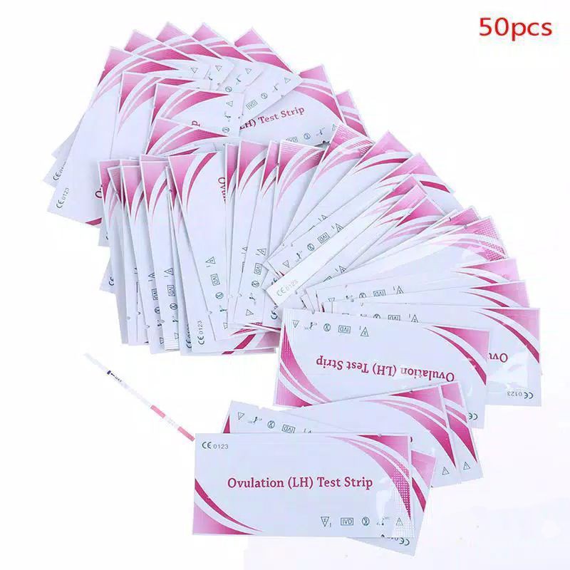 50x Ovulation LH Test Strip - Tes Masa Subur - Ovutest