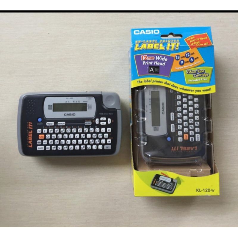 

label printer/ez-label Casio/Casio Kl-120/original