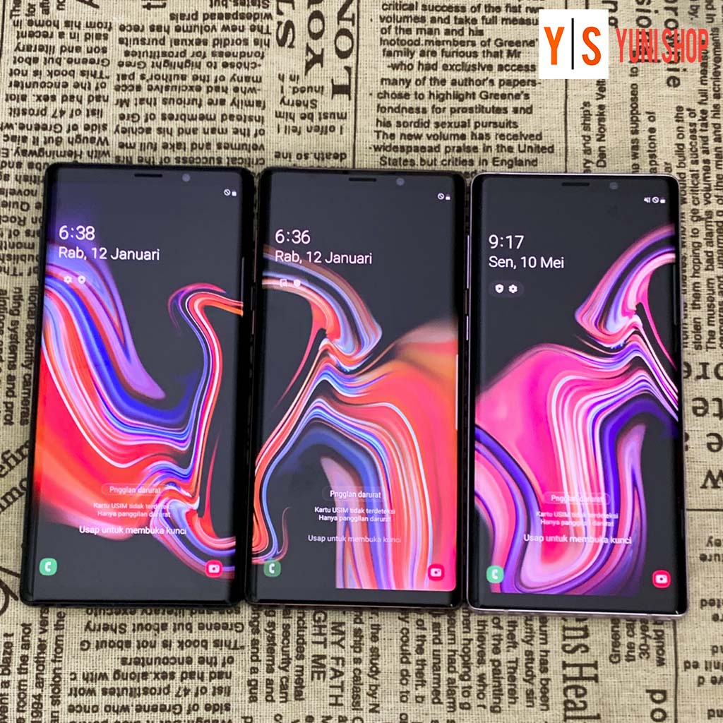 SAMSUNG GALAXY NOTE 9 6GB/64GB SECOND ORIGINAL FULLSET