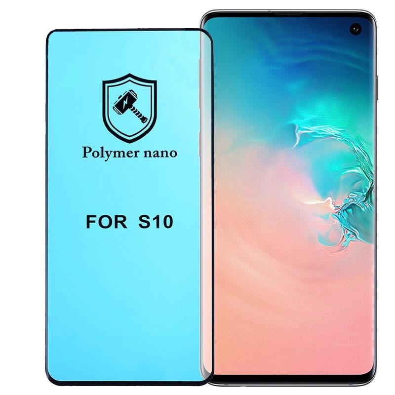 ANTIGORES POLYMER NANO  (  SAMSUNG S10  ) ANTI GLARE FULL GLUE