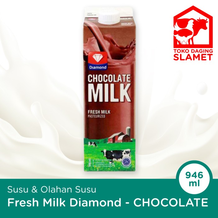 

Susu Fresh Milk Diamond Chocolate 946 ml murah