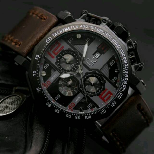 JAM TANGAN MEREK Gc SPORT CRHONO PREMIUM ELEGANT HARGA BERSAHABAT...