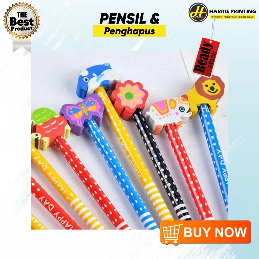 

Pensil dan Penghapus Karakter