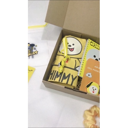 [CHIMMY] GIFT BOX BT21 ARMY TOTEBAG CELENGAN TUMBLR FREE SCRUNCHIE HADIAH ULANG / KADO CEWEK / GRADUATION / KADO PACAR / KADO SAHABAT