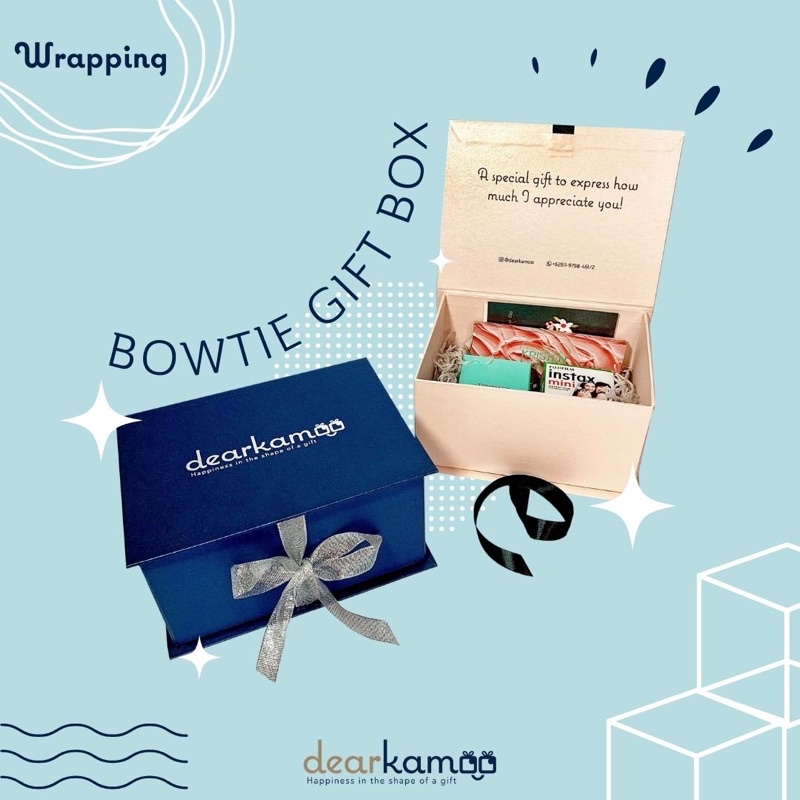 

Bowtie Gift Box / Box Kado Pita