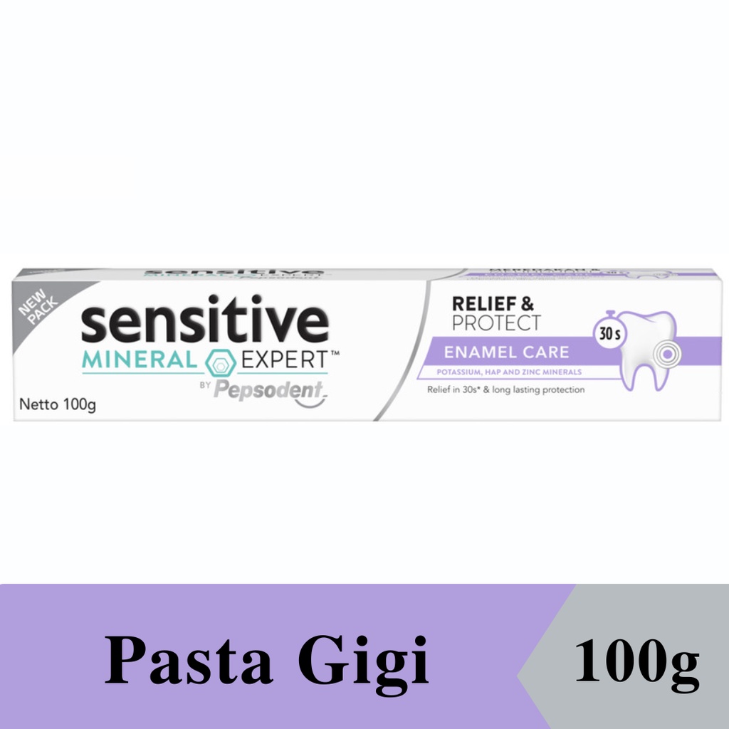 Pepsodent Pasta Gigi Sensitive Expert Enamel Care 100g