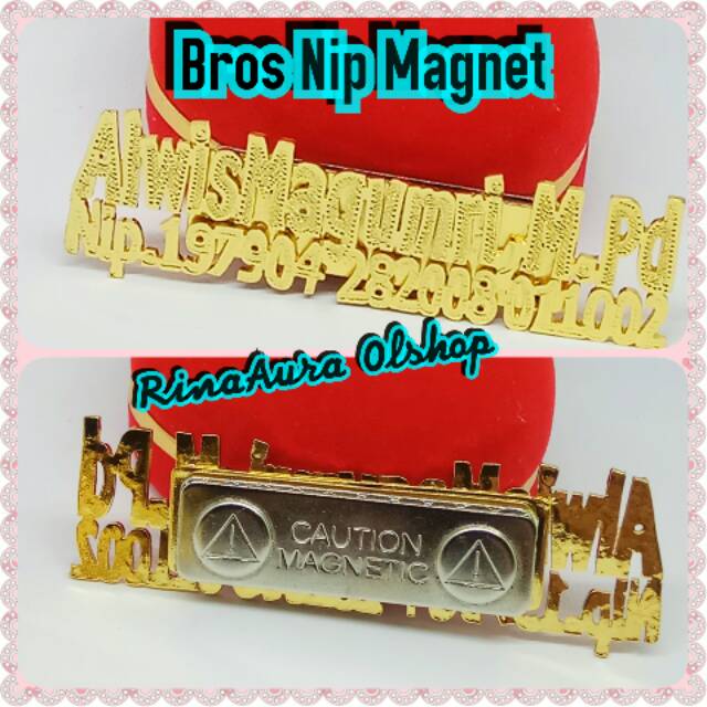 Bros Nama - Bros NIP Magnet