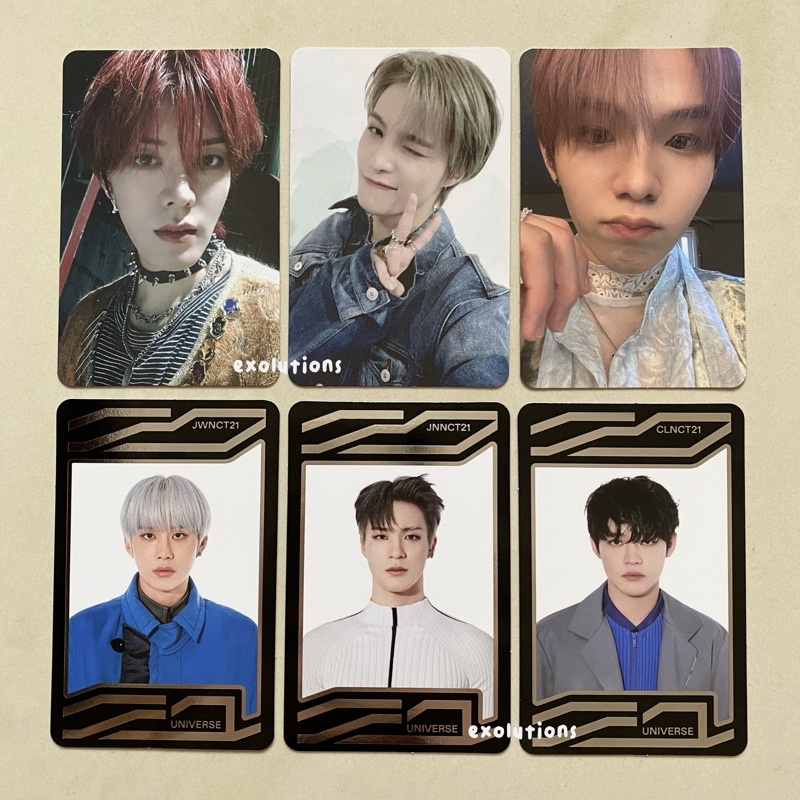 NCT 2022 Universe Official Photocard [BACA DESC‼️] PC Album Jewel Case Yuta Yangyang Shotaro UC Jung