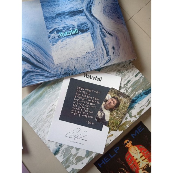 [READY] BI HANBIN WATERFALL ALBUM SEASIDE VER/ PC PHOTOCARD HANBIN BI WATERFALL FULL SET