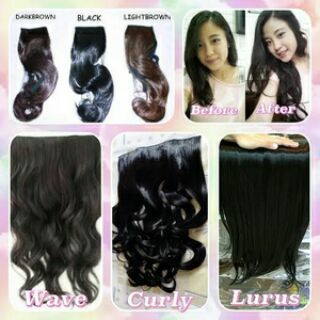 Hair clip korean long hair fiber high quality