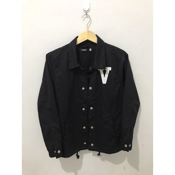 COACH JACKET VEARST FLINDERS BLACK