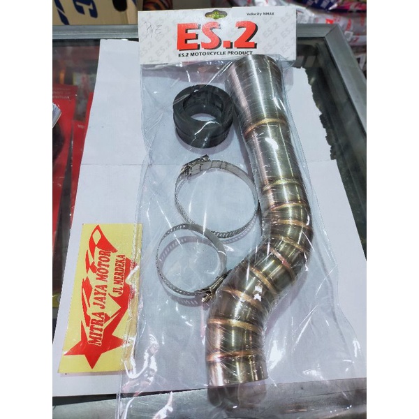Corong Velocity Veloscope Nmax ES2 racing stenlis Velocity air filter intake Yamaha Nmax