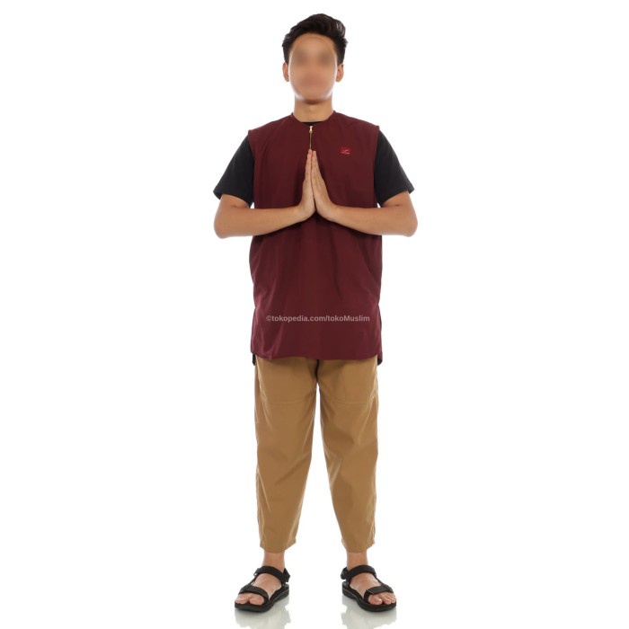 Sholat-Rompi- Rompi Sholat Praktis Nyaman - M -Rompi-Sholat.