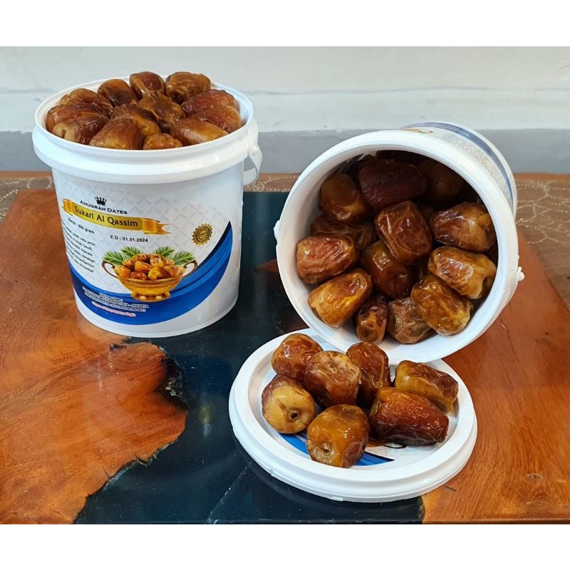 Kurma Sukari Al Qassim 850gr Korma Sukkari Madu Lembut Madinah Premium Sukkari Date Kurma Raja