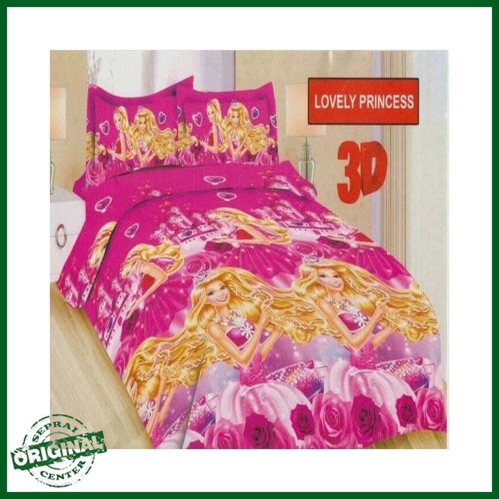 SELIMUT BONITA LOVELY PRINCESS BLANKET PUTRI ISTANA PINK ROSE RED LOVE