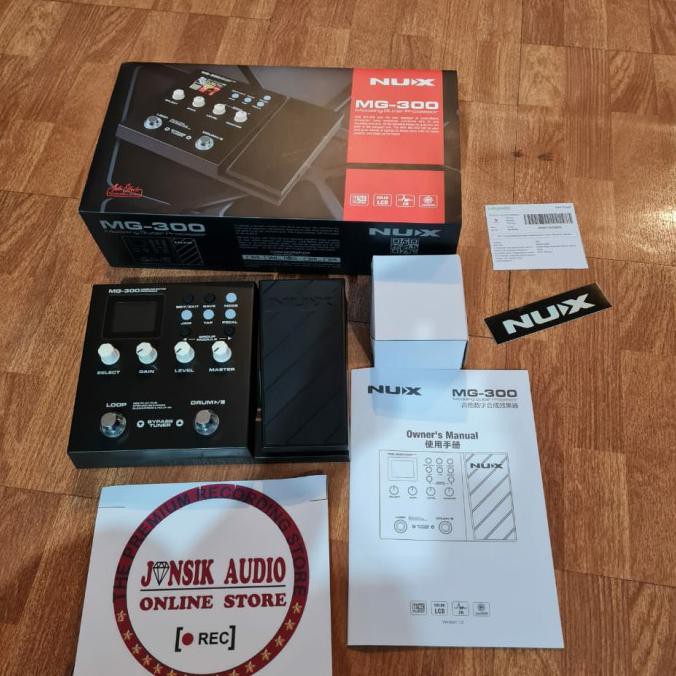 Nux Mg300 Mg 300 Mg-300 Multi Efek Gitar